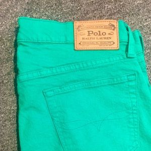 Brand New Polo Ralph Lauren 32 -34 Green Slim
Straight Jeans SAME DAY SHIP ✅